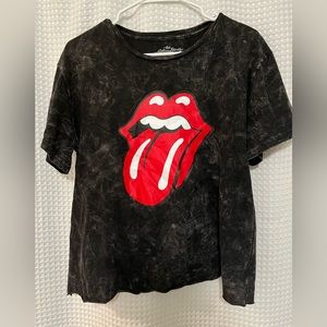 The Rolling Stones Crop Top